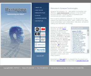 synapse-tech.net: Communication Solutions by Synapse Technologies, Inc
Virginia Congerged Solutions