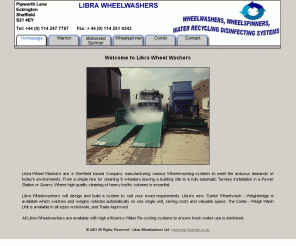 wheelwashers.com: Libra Wheelwashers - wheelwashers, wheelspinners, water recycling disinfecting systems
