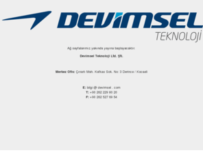 devrimsel.com: Devimsel Mühendislik / Devimsel Engineering
Devimsel is an engineering company with a focus on solutions in advanced technologies. Devimsel ileri teknoloji çözümlerine odaklanmış bir mühendislik firmasıdır.