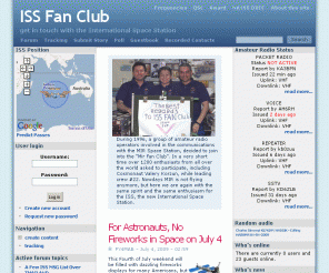 issfanclub.com: ISS Fan Club | get in touch with the International Space Station
