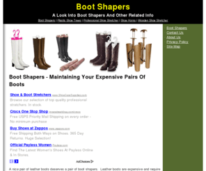 bootshapers.org: Boot Shapers
Looking for a set of good boot shapers? Make sure you read up on this before you pick them up!