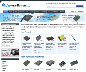 camera-battery.co.uk: Wholesale Cheap High Quality Digital Camera Battery,Camcorder Battery, Battery Chargers
www.camera-battery.co.uk offer high quality rechargeable replacement camera batteries, camcorder batteries and chargers for you at best prices. 