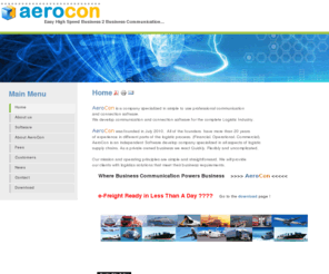 aerocon.biz: Welkom bij Aerocon
Aerocon - The new way of communication between your Logistic Business Partners