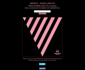 menschband.com: MENSCH - FREE DOWNLOAD EP
Download Mensch debut EP 