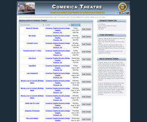 theatrephoenix.com: Comerica Theatre - Comerica Theatre Tickets Available from Official-Online-Tickets.com
Official-Online-Tickets.com is your source for Comerica Theatre tickets as well as all Phoenix venue tickets. Get your Comerica Theatre tickets as soon as possible.