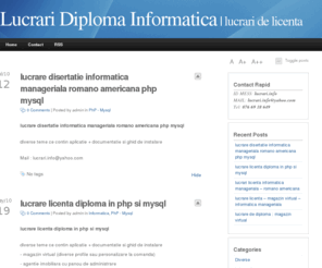 lucrari-diploma.info: lucrari de licenta - Lucrari Diploma Informatica
