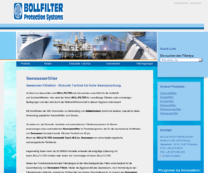 seewasserfilter.info: Seewasserfilter von BOLLFILTER
