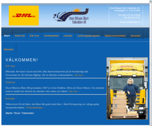 snafab.se: Sture Nilssons åkeri Falkenklev AB
Sture Nilssons åkeri Falkenklev AB, DHL,  åkeriverksamhet, transportkontakter