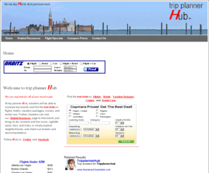 tripplannerhub.com: Home - trip planner Hub
Find and book discount hotel and flight reservations, discover things to do, events, concerts, live music, search nightlife spots, bars and clubs, read recommendations