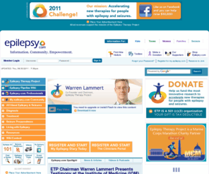 epilepsy.com: Epilepsy and seizure information for patients and health professionals | epilepsy.com
