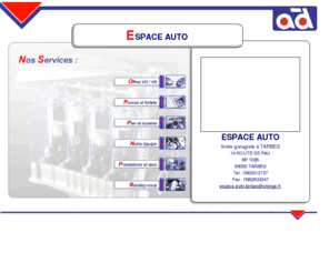 espaceauto.net: Espace Auto
garage carrosserie vente vehicule toutes marques