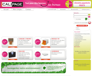 papeteriepratx-calipage.com: Site Internet distributeur
Distributeur en fournitures de bureau et matériel informatique