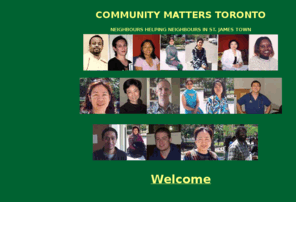 communitymatterstoronto.org: Welcome
