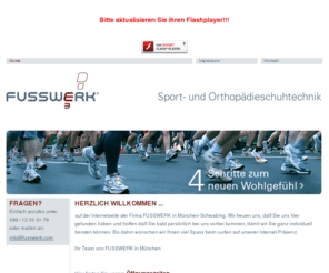 fusswerk.de: Fusswerk Sport- und Orthopädieschuhtechnik
Fusswerk verbindet über 100-jährige Erfahrung auf dem Gebiet der Orthopädieschuhtechnik mit dem Know-how der heutigen Zeit.