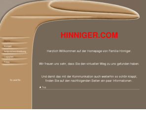 hinniger.com: Home
Allgemein