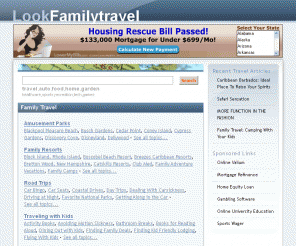 lookfamilytravel.com: LookFamilytravel
Start planning your next family vacation with Look's guide to family travel. Browse ideas including amusement parks, family resorts and road trips.