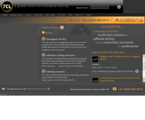 t-c-l.com: Software Testing & Training - TCL
Transition Consulting Limited (TCL) - The software testing company with a global vision