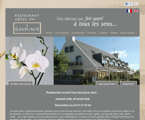 golf-morbihan.com: Gavrinis - Hôtel Restaurant 3 étoiles - Morbihan, 56, Baden, Vannes, Auray, Carnac, Arradon, Le Bono
Hôtel restaurant Le Gavrinis à Baden dans le Morbihan, hôtel de charme 3 étoiles entre Auray et Vannes, près de Carnac au coeur du golfe du Morbihan en Bretagne Sud. Golf Plaisir, séminaires.