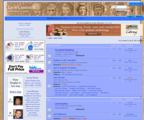 latinforum.org: Latin
Latin and everything related to it. Online Latin language discussion.