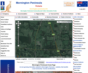 mornington-peninsula.info: Mornington Peninsula - Home
Mornington Peninsula Community and Visitor Information Portal: An Australian made website for Mornington Peninsula that benefits Locals, Tourism and Business.