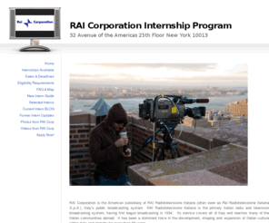 raicorpinternship.net: RAI Corporation Internship Program | 32 Avenue of the Americas 25th Floor New York 10013
RAI Corporation Internship Program