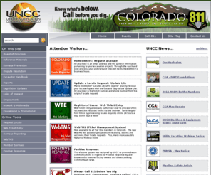 uncc2.org: UNCC - Utility Notification Center of Colorado - Call (811) Before you Dig!
UNCC is Colorado's One Call Center.  Call 811 before you dig to reach the Utility Notification Center of Colorado.