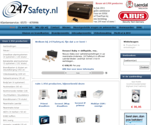 247safety.nl: Hoofdpagina 247Safety.nl - 247safety.nl
Welkom bij 247Safety.nl Met onze ruim 2.000 artikelen zijn wij de grootste online veiligheidsspecialist van Nederland.