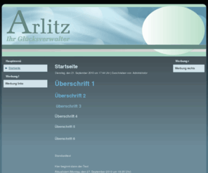 arlitz.com: Startseite
Joomla! - dynamische Portal-Engine und Content-Management-System