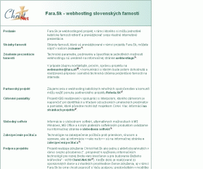 fara.sk: Fara.Sk - webhosting slovenských farností
