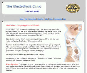 bendelectrolysis.com: The Electrolysis Clinic
The Electrolysis Clinic in Bend Oregon