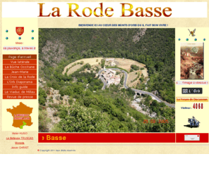 la-rode-basse.com: La Rode Basse Commune d'Avène les Bains
la rode basse Hameau Cévenol 