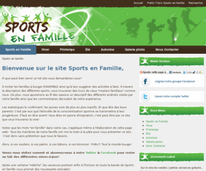 sportenfamille.com: Sports en Famille
Sports en Famille