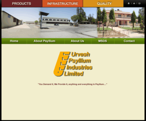 urvesh.com: Urvesh Psyllium Industries Limited
