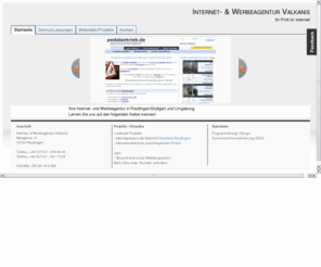 valkanis.de: Internet- und Werbeagentur Valkanis in Reutlingen
Ihre Internetprofis in Reutlingen und Umgebung. Wir realisieren Ihren professionellen Webauftritt und sorgen dafür, dass Google sie findet!