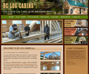 Bclogcabins Com Log Cabin Homes Canada Timber Frame Hunting