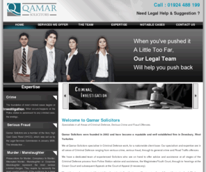 qamar.co.uk: Criminal Solicitor's Fraud Solicitor Serious Crime Mortgage
Qamar Solicitors Serious Crime Solicitors In Dewsbury deals with all types of serious crime and fraud including mortgage fraud solicitors