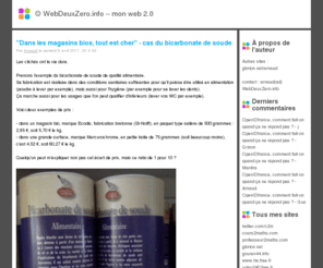 webdeuxzero.info: ☺ WebDeuxZero.info – mon web 2.0
