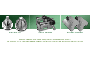 cmi-technology.com: Welcome To CMI
CMI Technology offers complete CNC precision machining and manufacturing services, from prototype through production, design, drafting, reverse engineering ...
www.cmi-technology.com/