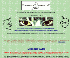 nfcc.co.uk: Homepage of the Norwegian Forest Cat Club UK
