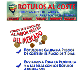 rotulosalcoste.es: ROTULOS AL COSTE
Tenemos los precios más baratos para Rotulos, directamente desde fábrica.
