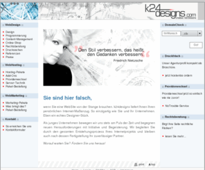 k24designs.com: WebDesign Berlin preiswert - Web Design Agentur Berlin - k24designs WebDesign Berlin preiswert
Webdesign Berlin preiswert von k24designs. Web Design Agentur Berlin, Berliner Agentur für WebDesign, Hosting und Suchmaschinenoptimierung. k24designs liefert 