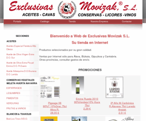 mobizak.com: EXCLUSIVAS MOVIZAK S.L. - Tu tienda de vinos en Internet
EXCLUSIVAS MOVIZAK S.L. - Tu tienda de vinos en Internet