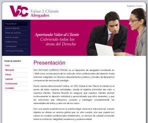 v2c-abogados.com: V2C Abogados
V2C Abogados. Despacho de abogados en Madrid con una amplia experiencia en la práctica legal nacional e internacional