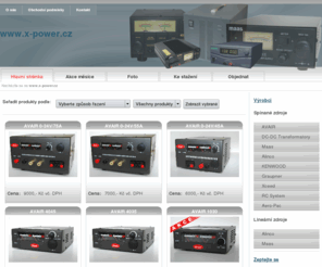 x-power.cz: x-power.cz - spínané a lineární zdroje
www.x-power.cz :: zdroj :: spínaný zdroj :: lineární zdroj :: zdroje :: power :: power supply  :: Alinco :: Graupner :: Maas :: Pihernz :: RC Systems :: Revolectrix