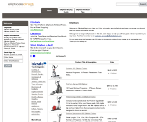 ellipticalsdirect.mobi: Learn About Ellipticals at EllipticalsDirect.com
Elliptical Machine: EllipticalsDirect.com is the premier place for home and commercial elliptical information.