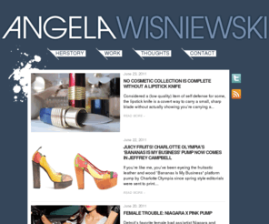 heyangela.com: Angela Wisniewski | Writer & Wardrobe Stylist
Writer & Wardrobe Stylist