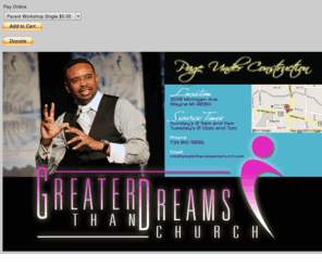 lgmackjr.com: Greater Than Dreams Church
Greater Than Dreams Church - 35118 Michigan ave Wayne Mi 48184 734 812-9896