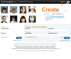 fotoalbum.eu: Fotoalbum.eu - Create Your Free Online Fotoalbum
Fotoalbum.eu, share your photos with friends and family. Create a free online fotoalbum to save or send around.