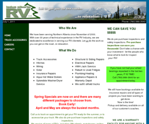 leducalbertarv.com: Leduc Alberta RV Service
Leduc Alberta RV is dedicated to customer service.  Come see us for all your RV service, parts and truck accessories.