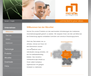 micronet-automation.net: MicroNet Automation GmbH – Willkommen bei der MicroNet
MicroNet Automation GmbH - 